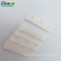 Fashion White 55mm Bra Hook and Eye Fastener with Nylon Fabric Brushed for Underwear Bra Accessories